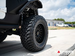 Jeep Custom Wheels (1) - XD - Whiplash - 20"x10" - Satin Black